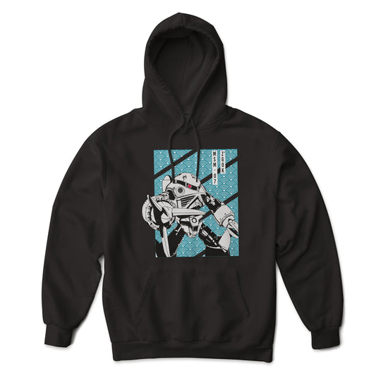 Gundam MSM-07 Z'Gok Amphibious Mobile Suit Anime Art Graphic Print Hoodie Sweatshirt