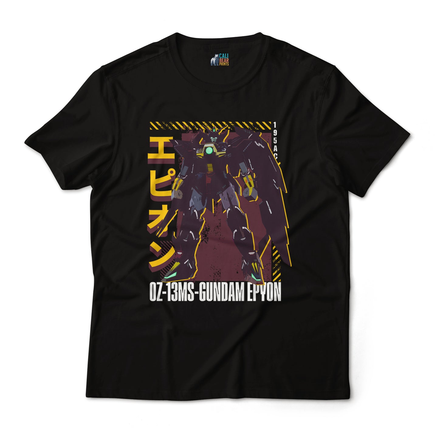 Gundam Epyon OZ-13MS Mobile Suit Tee Gundam Wing Anime Graphic Art T-Shirt