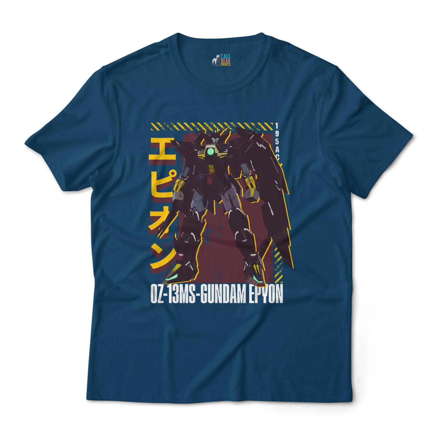 Gundam Epyon OZ-13MS Mobile Suit Tee Gundam Wing Anime Graphic Art T-Shirt