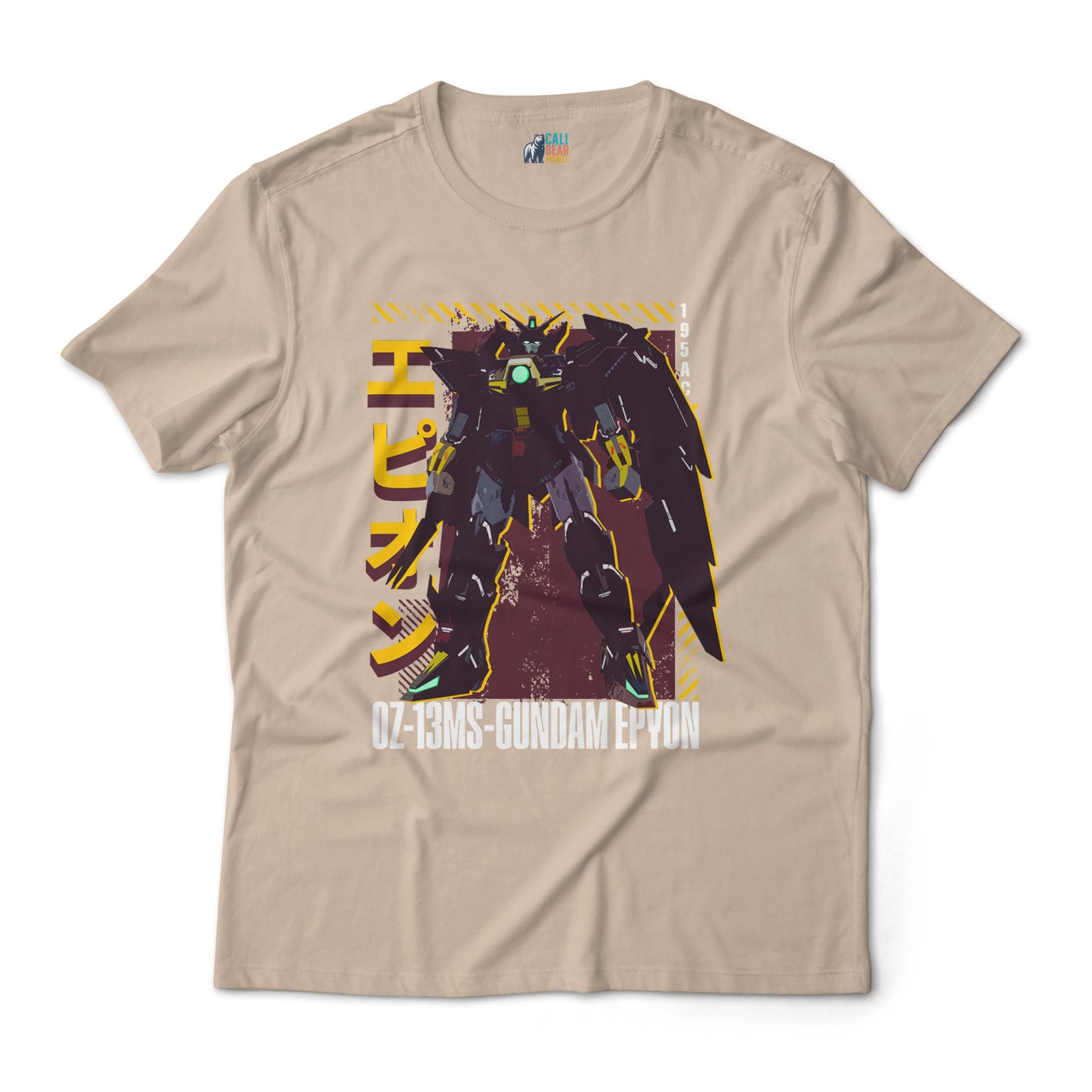 Gundam Epyon OZ-13MS Mobile Suit Tee Gundam Wing Anime Graphic Art T-Shirt