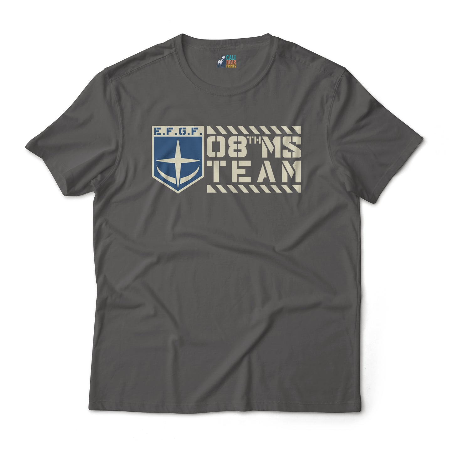 Gundam 08th MS Team Earth Federation Ground Forces E.F.G.F Anime Graphic Art T-Shirt