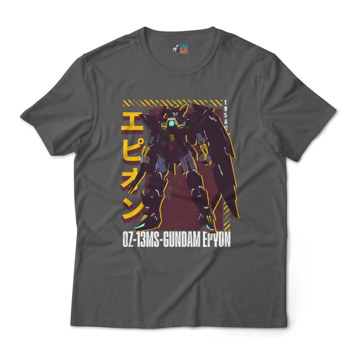 Gundam Epyon OZ-13MS Mobile Suit Tee Gundam Wing Anime Graphic Art T-Shirt