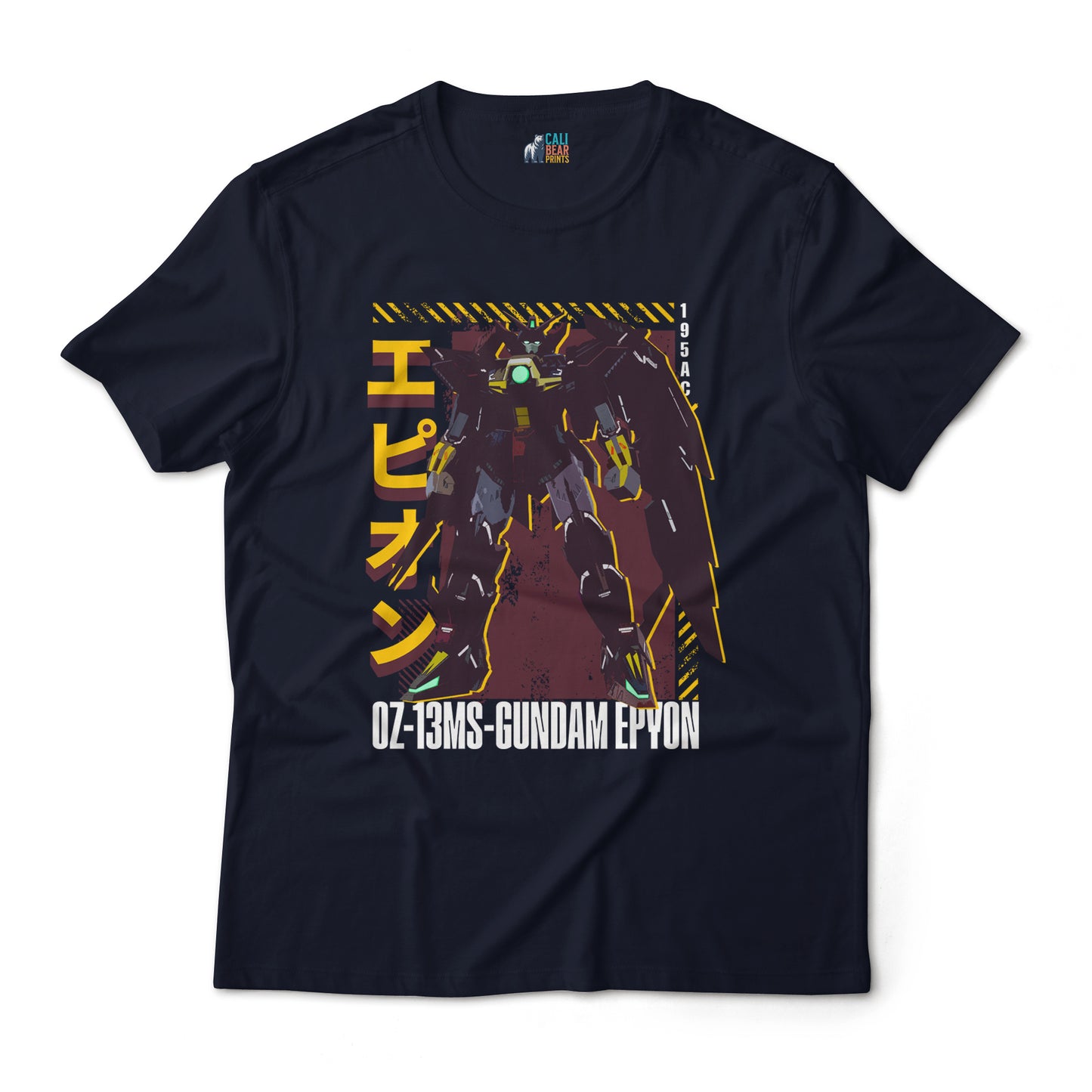 Gundam Epyon OZ-13MS Mobile Suit Tee Gundam Wing Anime Graphic Art T-Shirt