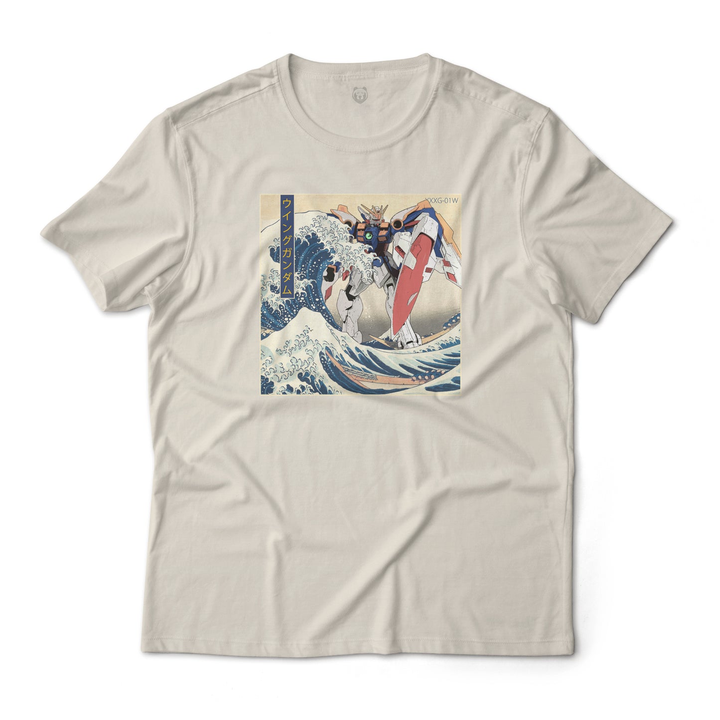 Gundam Wing Mobile Suit Off Kanagawa Wave Anime Graphic Tee