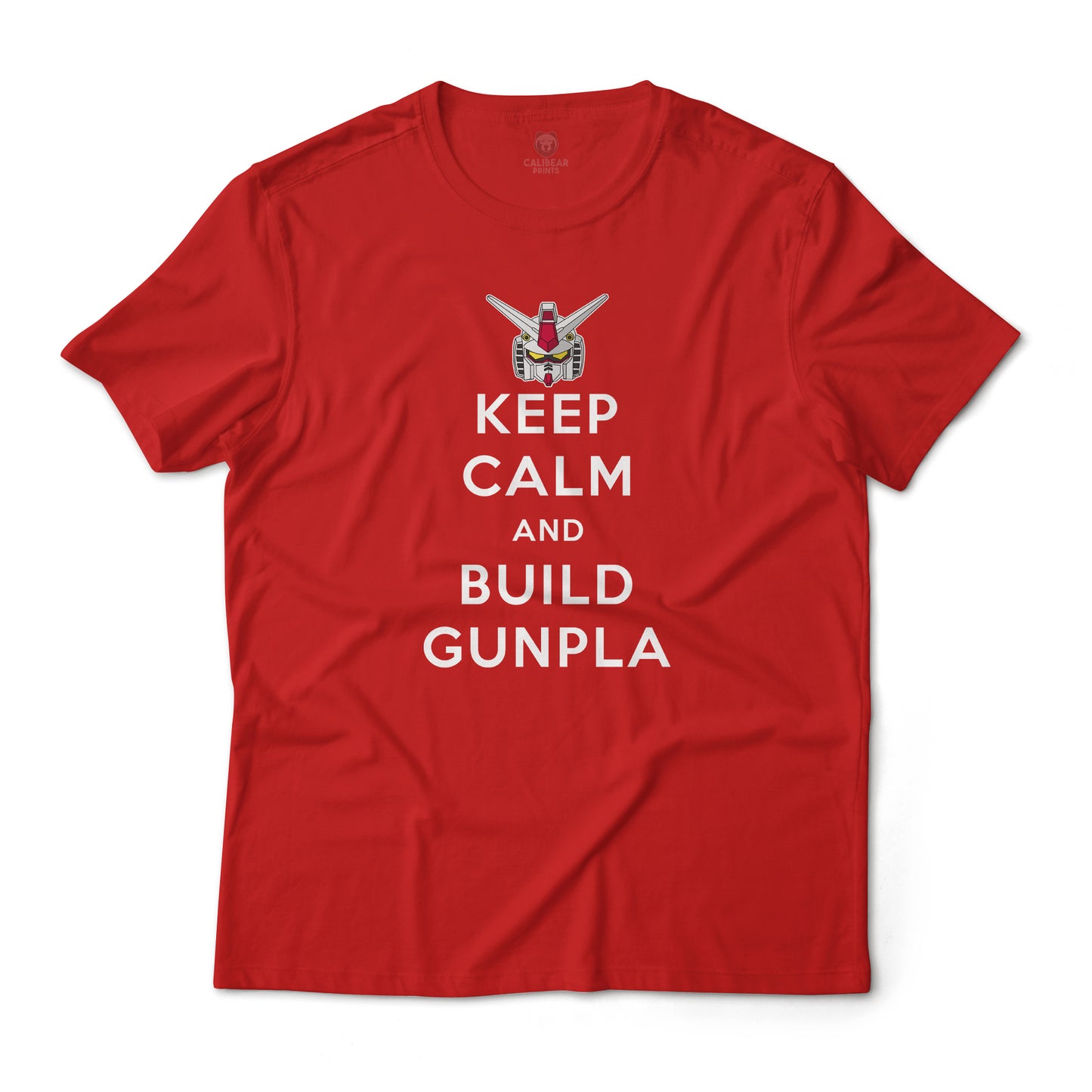 Keep Calm and Build Gunpla RX-78 Edition Gundam Anime Graphic Tee