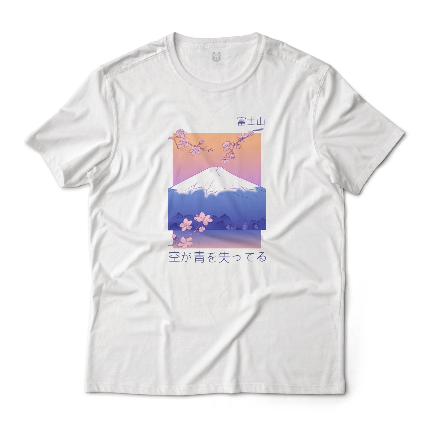 Mt. Fuji Vaporware Aesthetic Graphic Tee