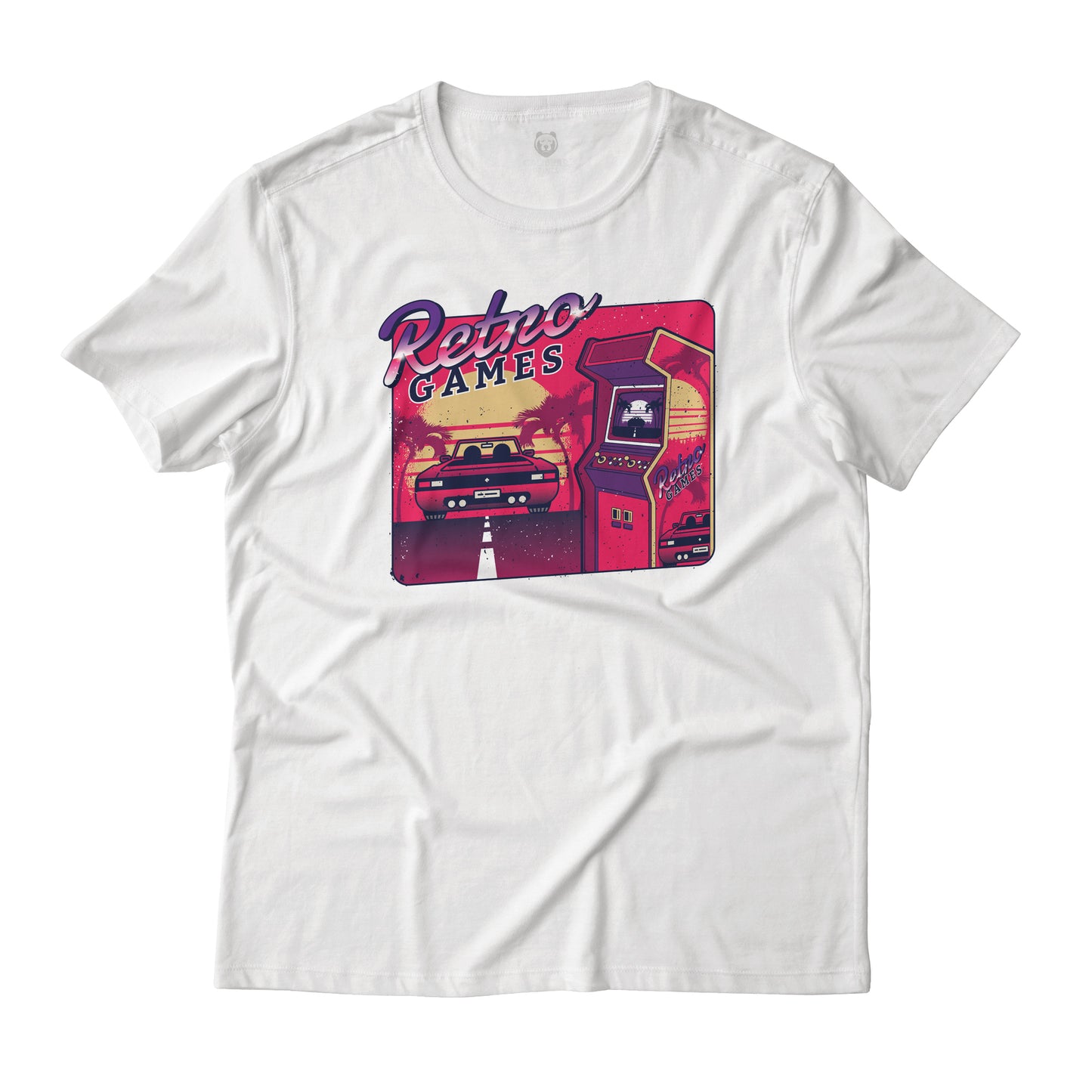 Retro Games Vaporwave Retro Art Gaming Graphic T-Shirt