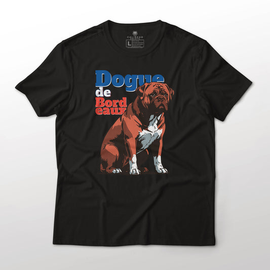 Dogue de Bordeaux French Mastiff Dog Graphic T-Shirt Unisex