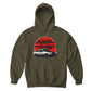 Fujiwara Tofu Shop Initial D GT86 Trueno Corolla AE86 Hachi-ROKU Drift Car Hooded Sweatshirt