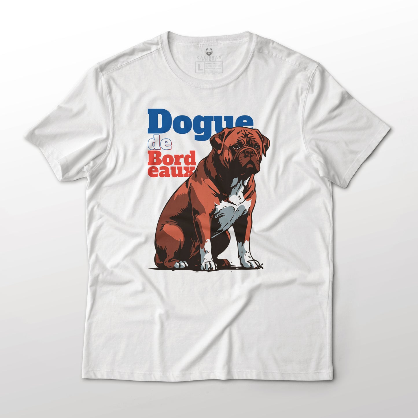 Dogue de Bordeaux French Mastiff Dog Graphic T-Shirt Unisex