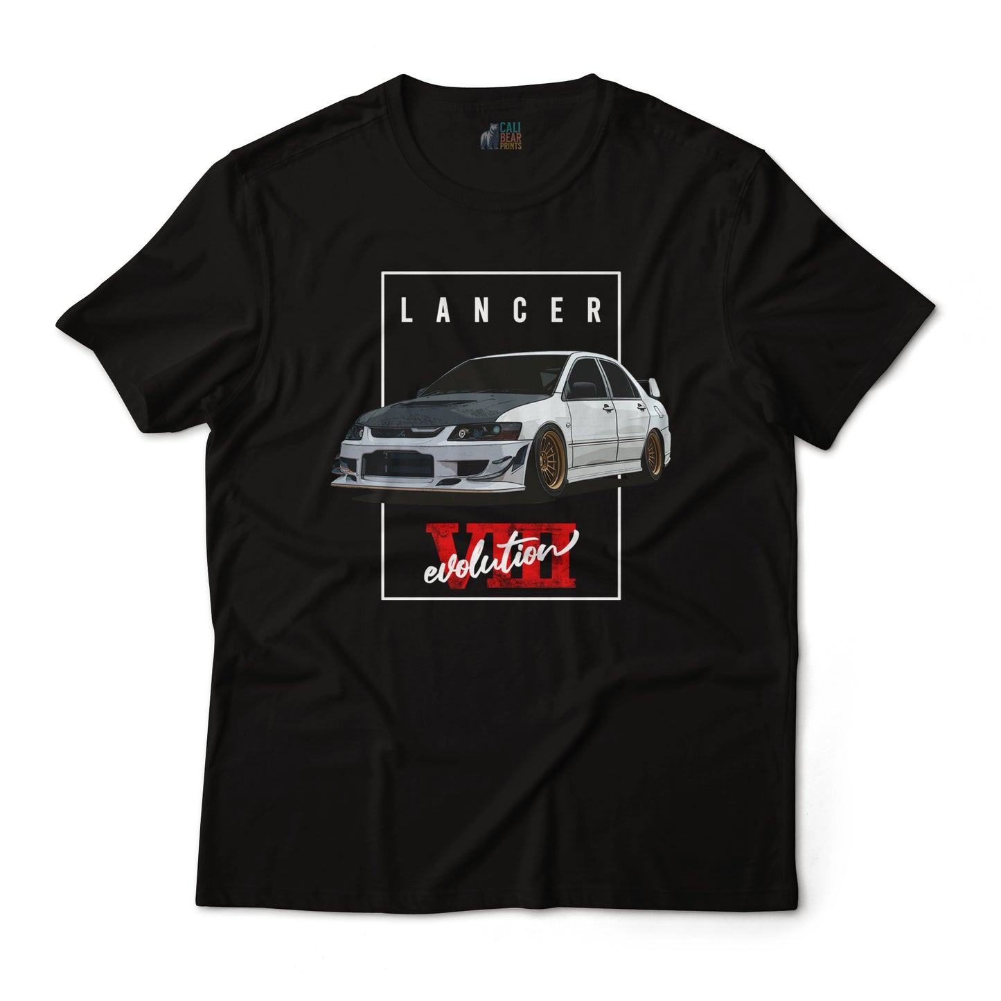 Lancer Evolution VIII Evo 8 Japanese Tuner Car Graphic Art T-Shirt