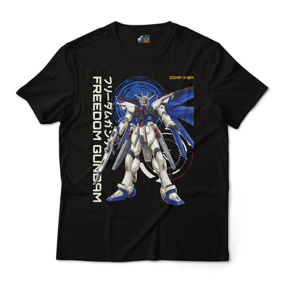 Freedom Gundam ZGMF-X10A T-Shirt, Mobile Suit SEED Anime Tee