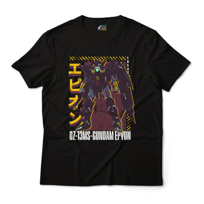 Gundam Epyon OZ-13MS Mobile Suit Tee Gundam Wing Anime Graphic Art T-Shirt