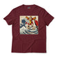 Gundam Heavyarms in Great off Kanagawa Wave Anime Graphic Tee