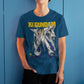 RX-105 Xi Gundam Mobile Suit Anime Mech Graphic Art T-Shirt