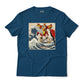 Gundam Heavyarms in Great off Kanagawa Wave Anime Graphic Tee