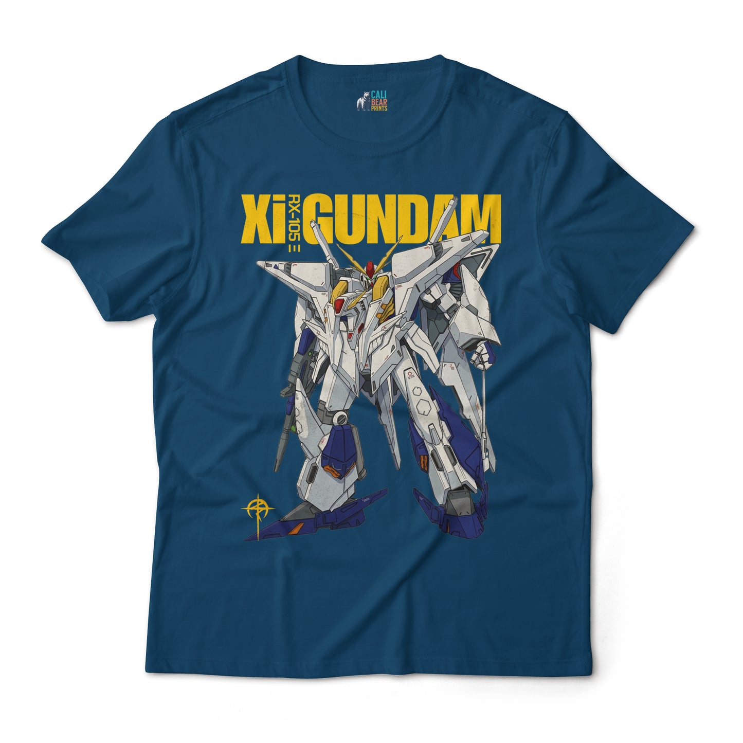 RX-105 Xi Gundam Mobile Suit Anime Mech Graphic Art T-Shirt