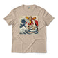 Gundam Heavyarms in Great off Kanagawa Wave Anime Graphic Tee