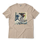 Gundam Deathscythe Mobile Suit Off Kanagawa Wave Anime Graphic Tee