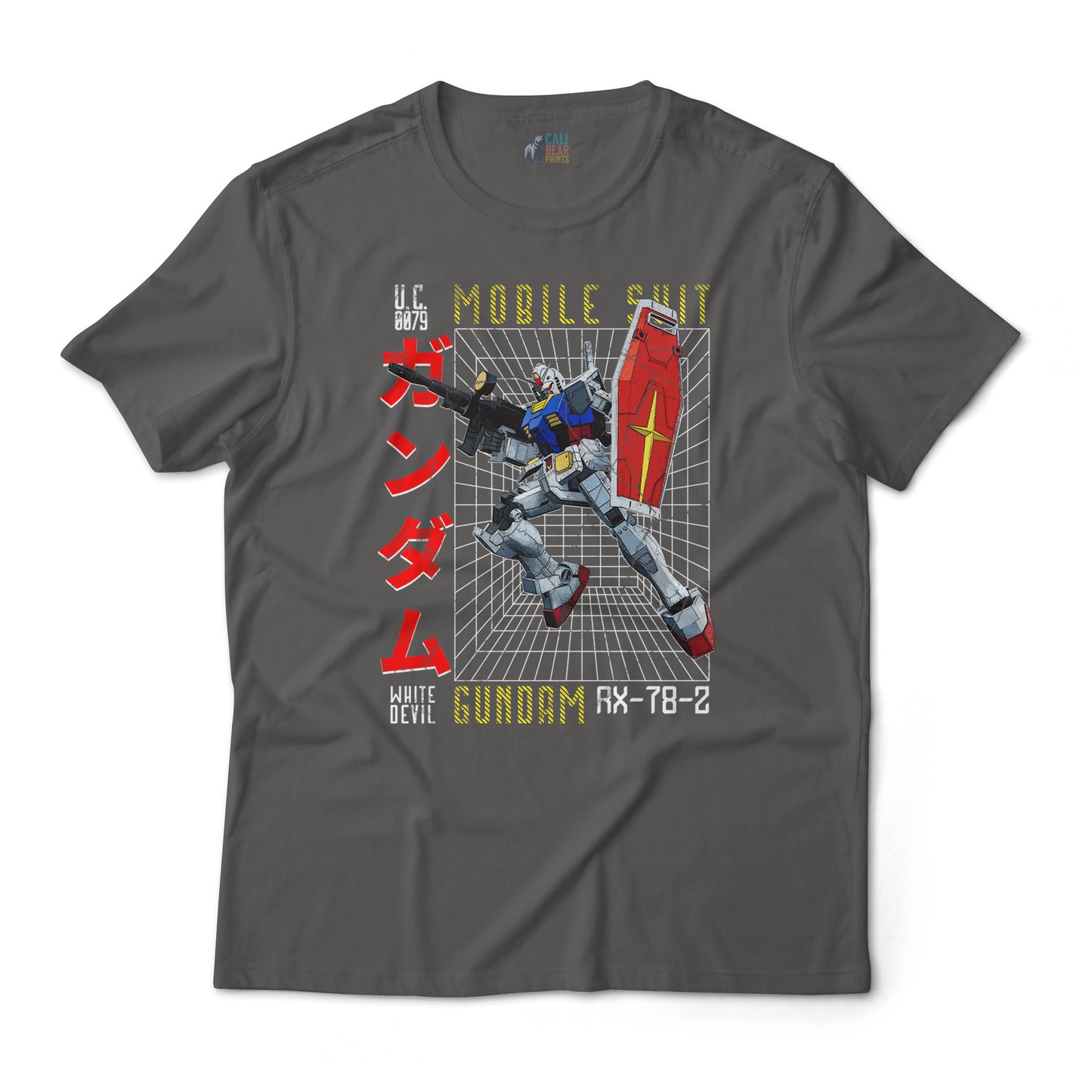 Mobile Suit Gundam RX-78-2 White Devil UC 0079 Anime Graphic Art T-Shirt