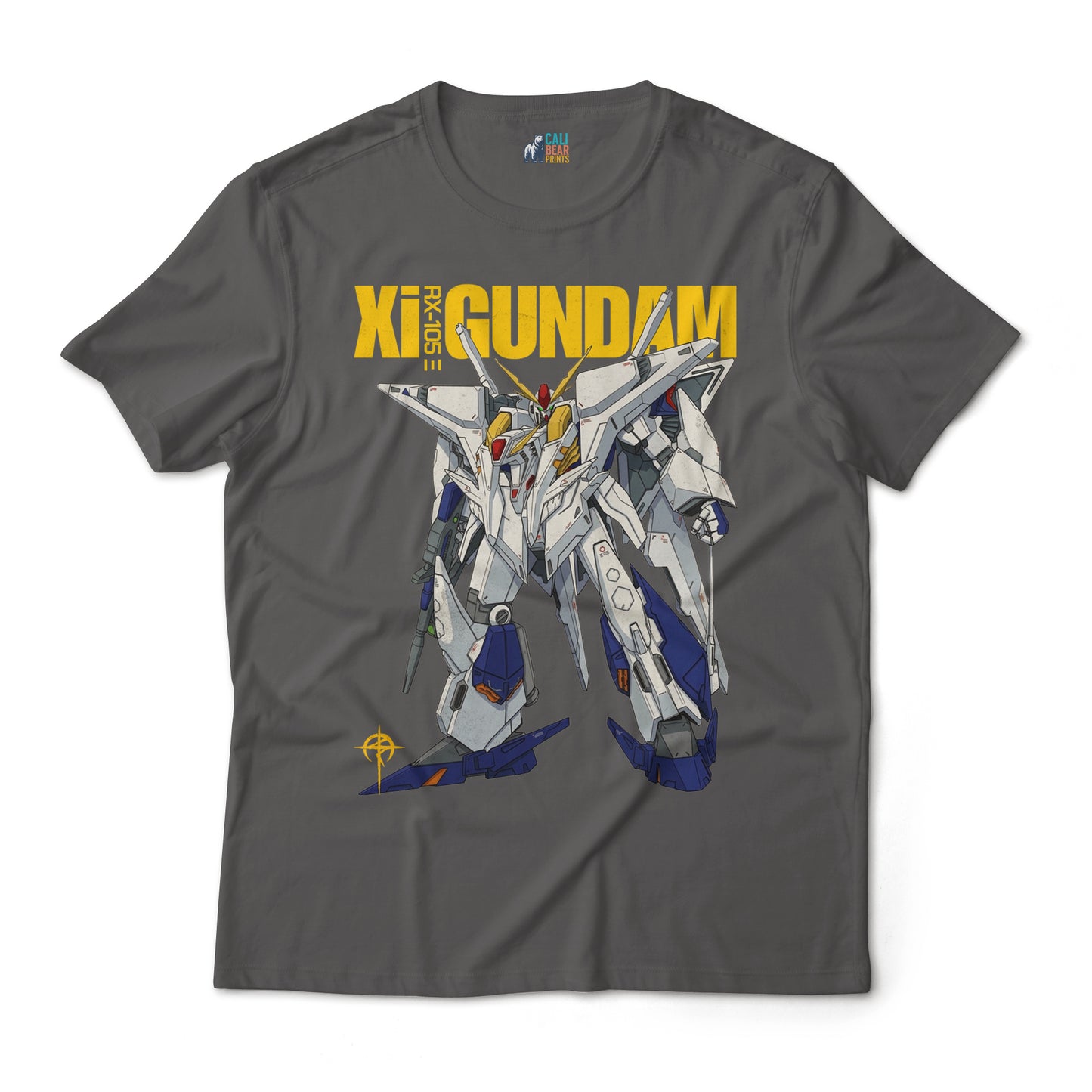 RX-105 Xi Gundam Mobile Suit Anime Mech Graphic Art T-Shirt