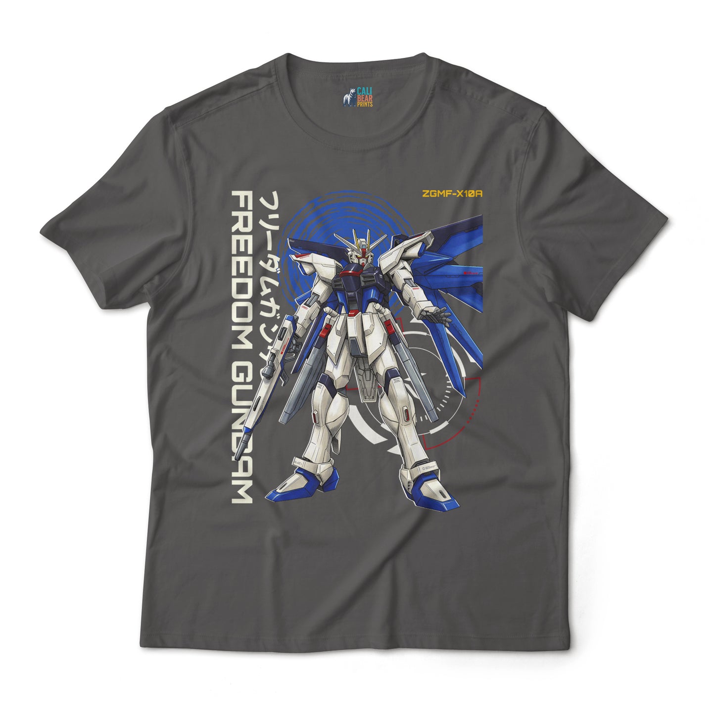 Freedom Gundam ZGMF-X10A T-Shirt, Mobile Suit SEED Anime Tee