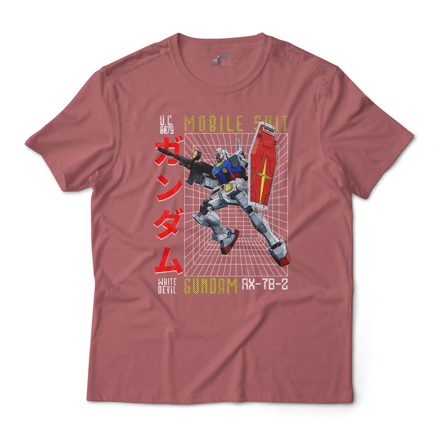 Mobile Suit Gundam RX-78-2 White Devil UC 0079 Anime Graphic Art T-Shirt