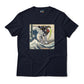 Gundam Deathscythe Mobile Suit Off Kanagawa Wave Anime Graphic Tee