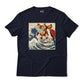 Gundam Heavyarms in Great off Kanagawa Wave Anime Graphic Tee