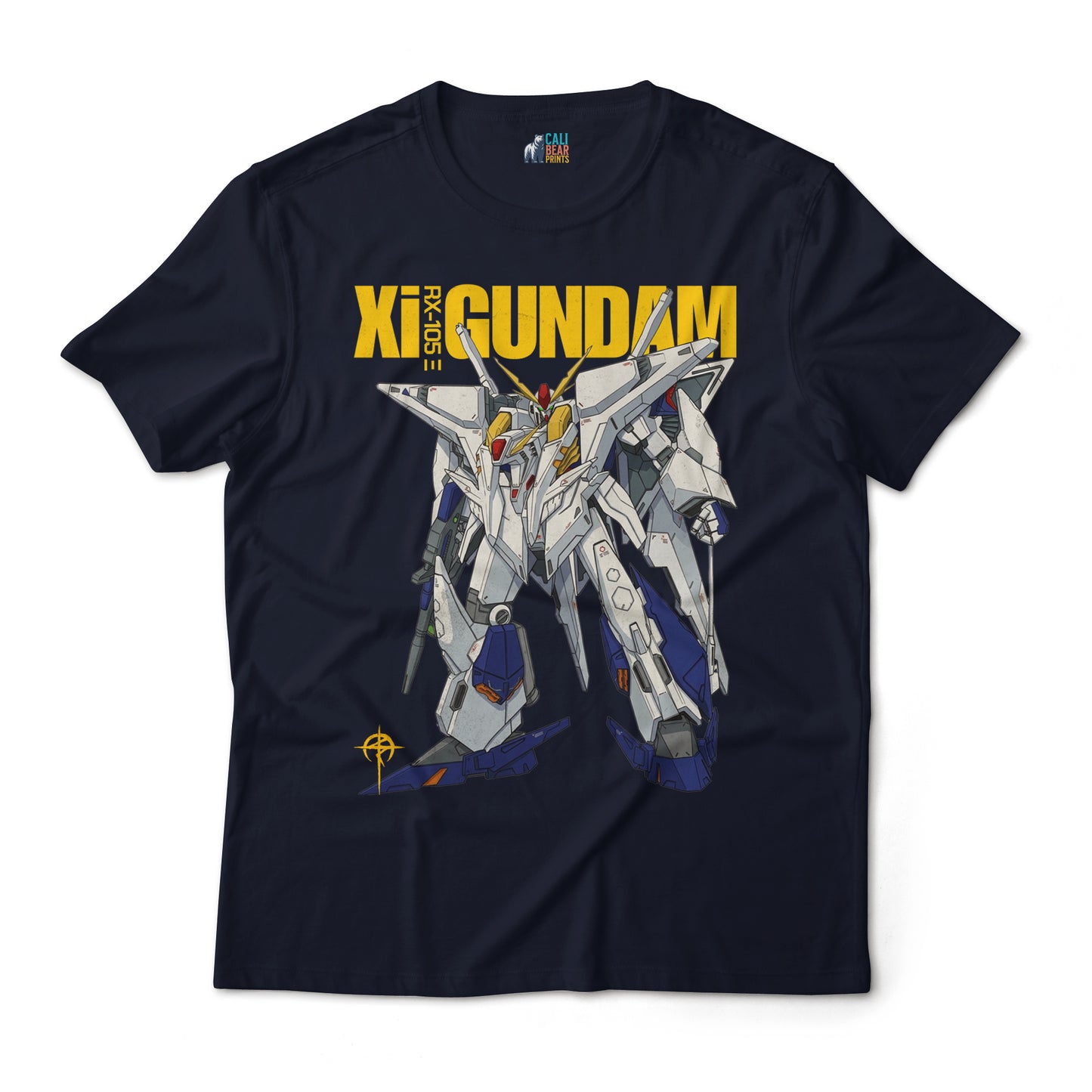 RX-105 Xi Gundam Mobile Suit Anime Mech Graphic Art T-Shirt
