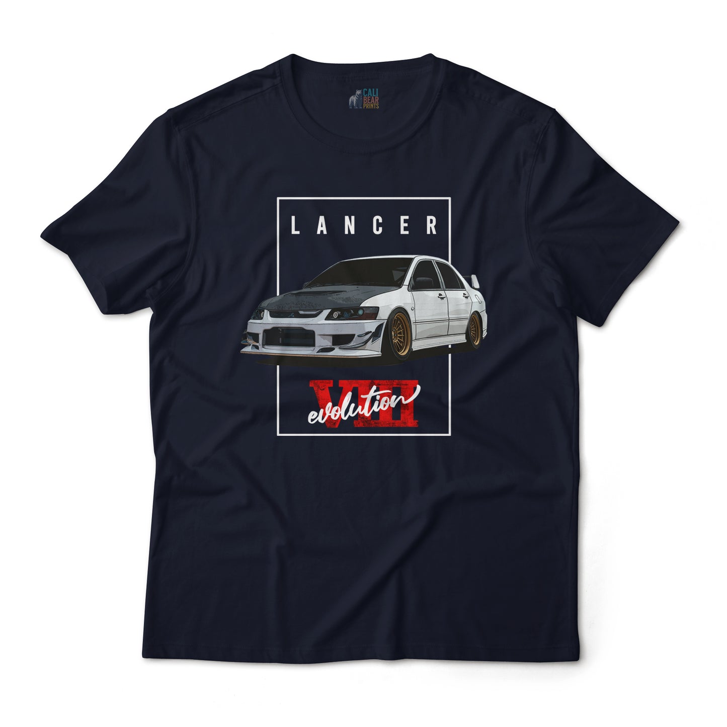 Lancer Evolution VIII Evo 8 Japanese Tuner Car Graphic Art T-Shirt