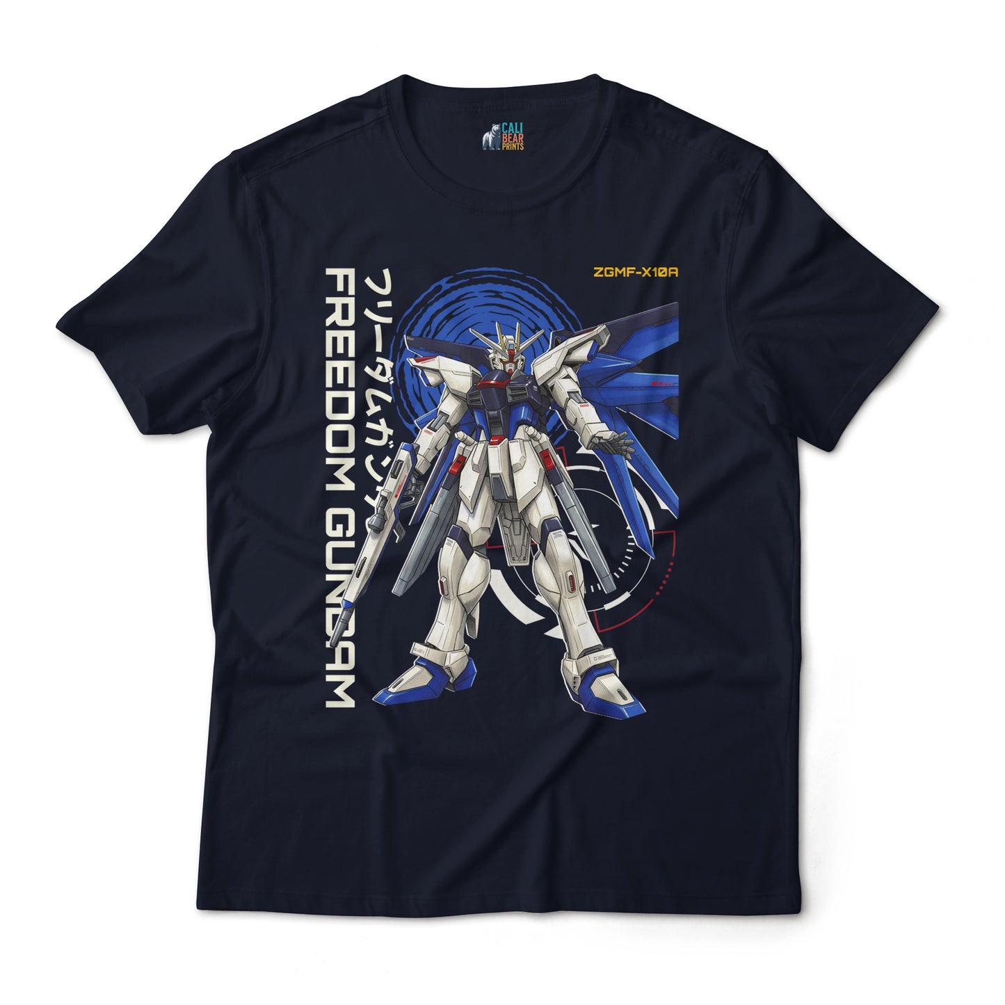 Freedom Gundam ZGMF-X10A T-Shirt, Mobile Suit SEED Anime Tee