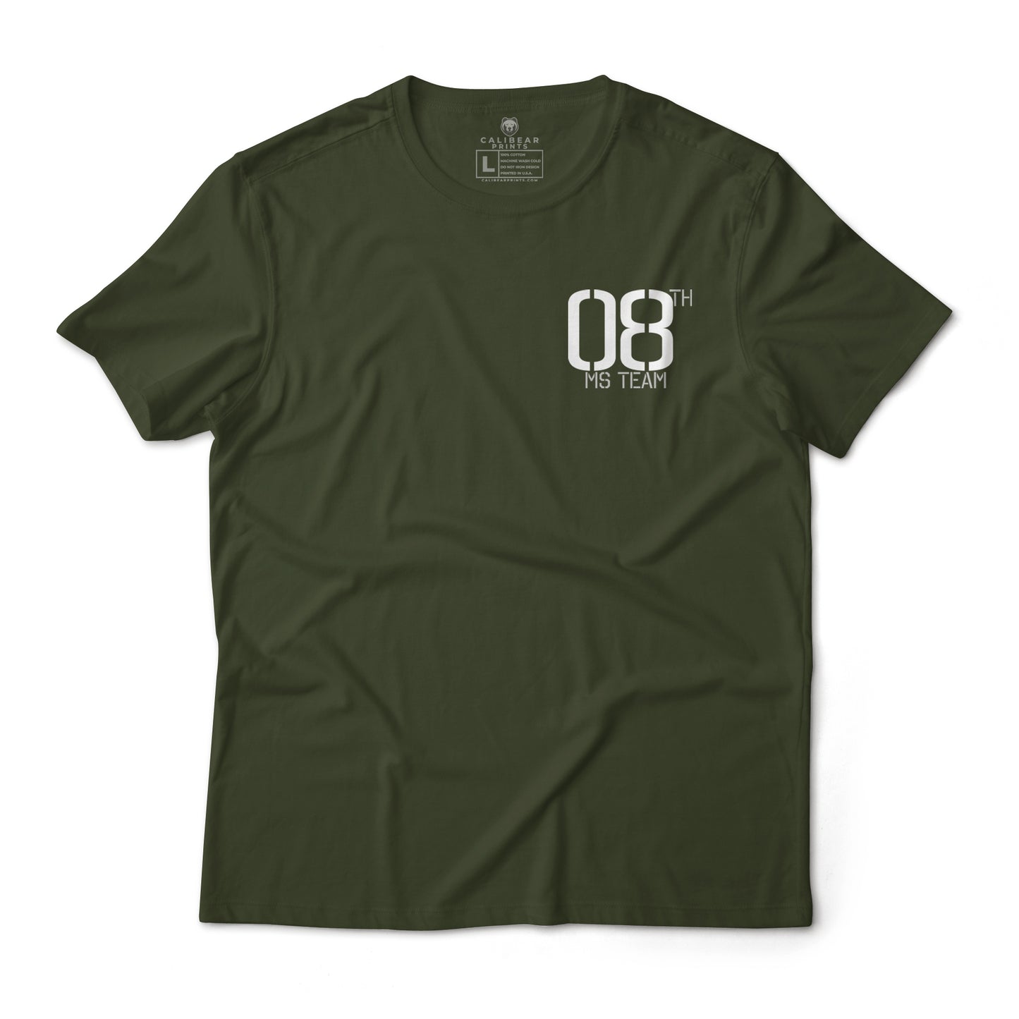 Gundam Mobile Suit 08th MS Team Earth Federation Ground Forces, Minimal Aesthetic, Anime Graphic Art T-Shirt