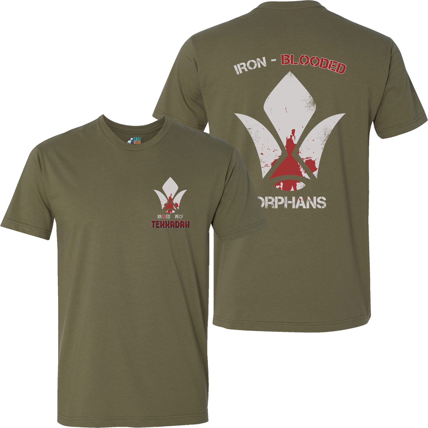 Tekkadan Iron-Blooded Orphans Gundam Mobile Suit Graphic Art T-Shirt