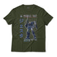 Gundam Mobile Suit RGM-96X Jesta Grid Aesthetic Anime Graphic Art T-Shirt