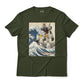RX-78-2 Gundam Mobile Suit - Great Wave Off Kanagawa - Anime Graphic Art T-Shirt