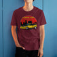 1991 CR‑X SiR Yellow Honda Graphic Art Tee Retro JDM Car T-Shirt