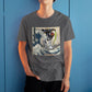 Gundam Deathscythe Mobile Suit Off Kanagawa Wave Anime Graphic Tee