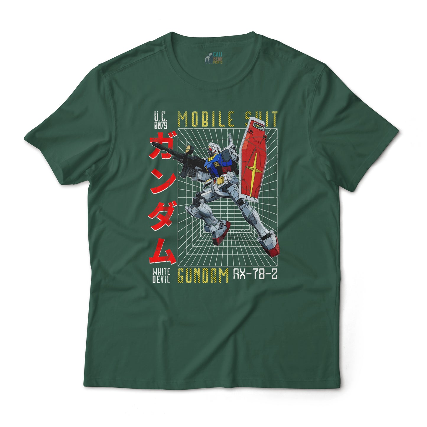 Mobile Suit Gundam RX-78-2 White Devil UC 0079 Anime Graphic Art T-Shirt