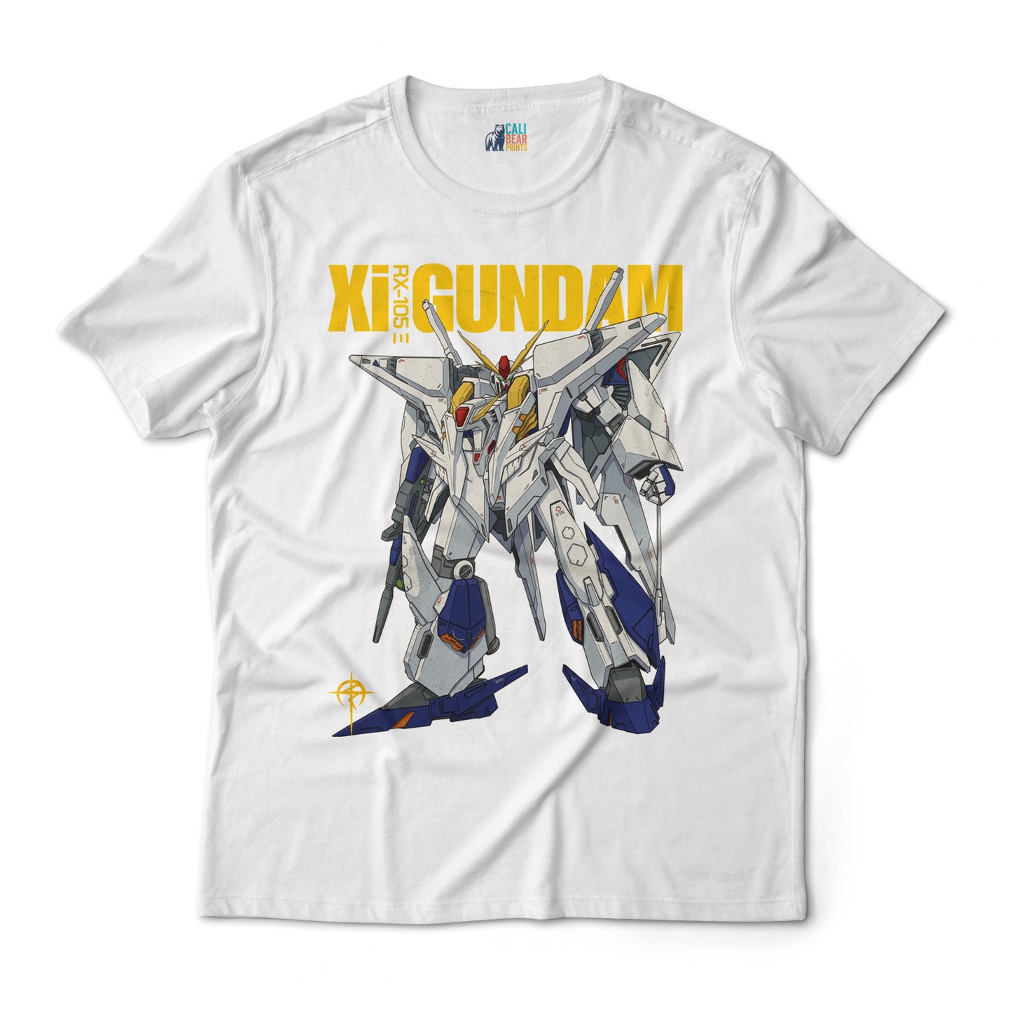 RX-105 Xi Gundam Mobile Suit Anime Mech Graphic Art T-Shirt