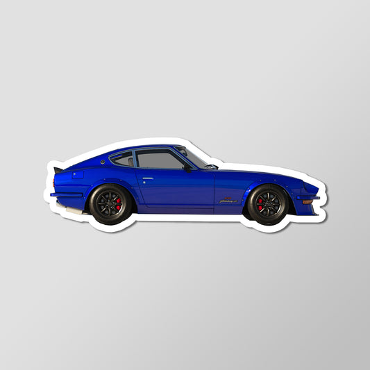 Datsun 240Z Fairlady Z Nissan S30 JDM Side Vinyl Decal Die Cut Sticker