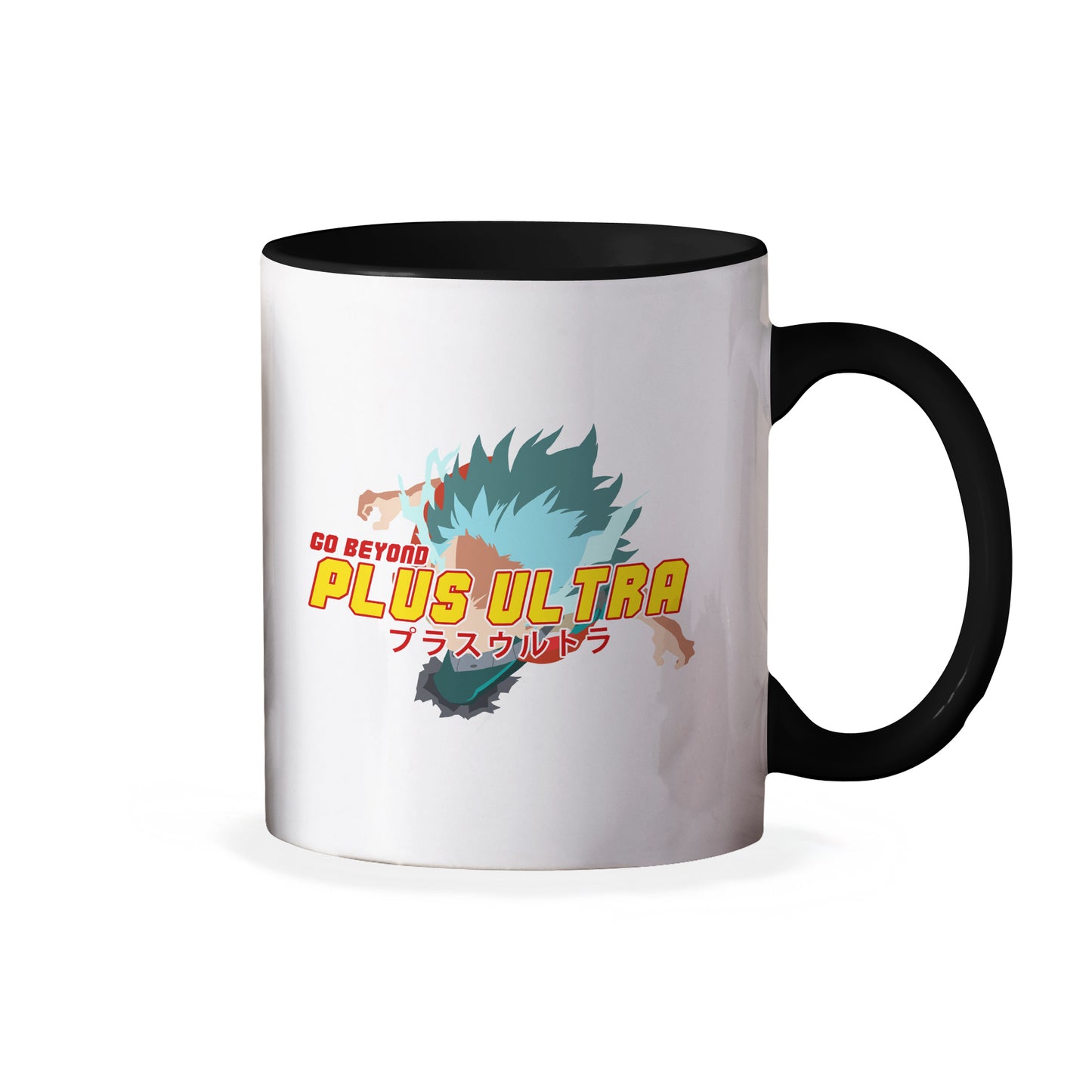 Go Beyond Plus Ultra Deku My Hero Academia Anime Ceramic Coffee Mug 11 oz