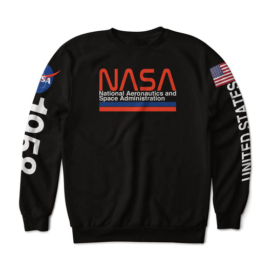 NASA Logo Graphic Art Sweatshirt