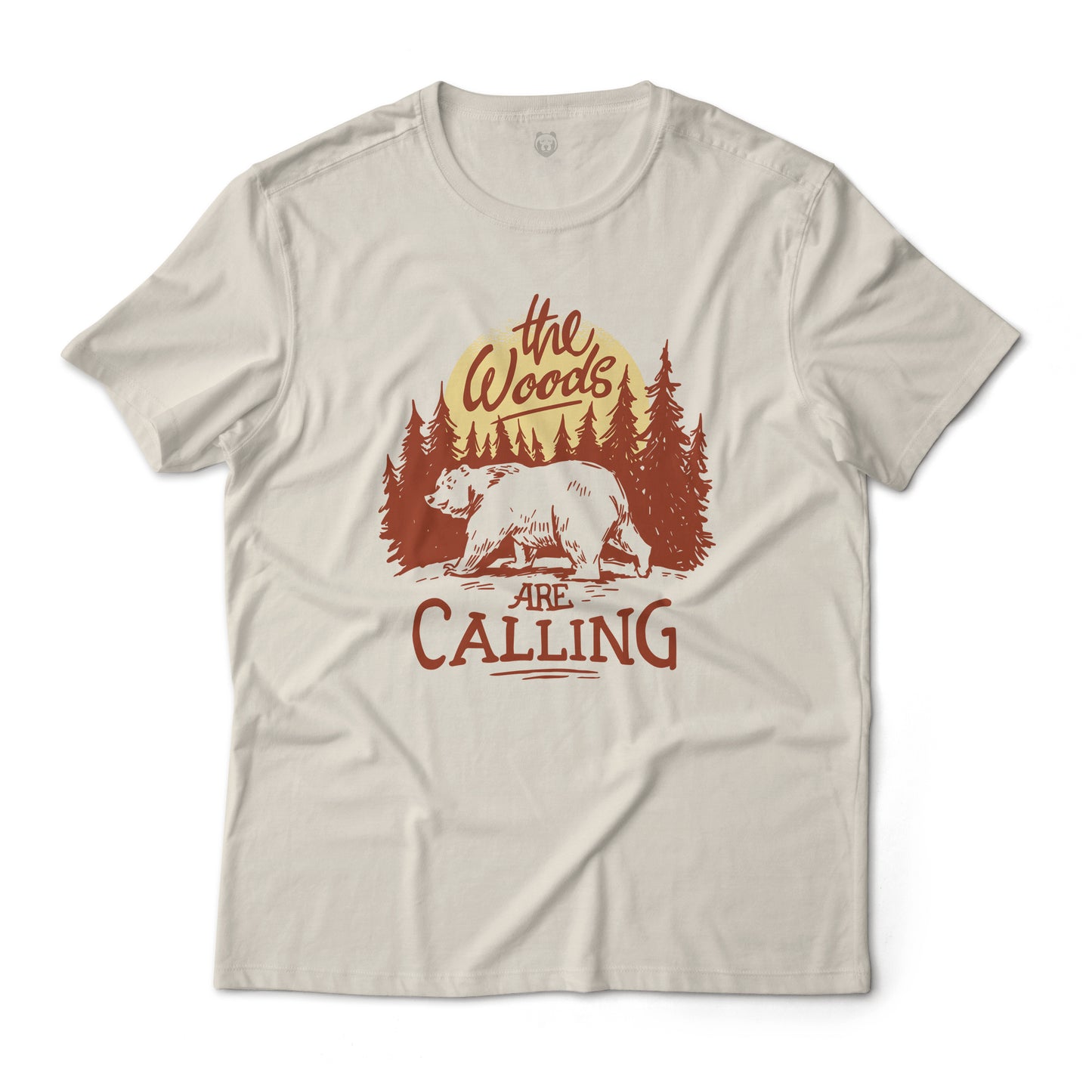 The Woods Are Calling - Adventure Camping Graphic Tee