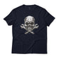 Skull And Wrenches Mechanic Graphic T-Shirt Lightweight Cotton