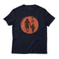 Samurai Father And Son Japanese Art Graphic T-Shirt Lightweight Cotton