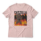 Cute CatZilla Anime Cat Monster Kaiju Graphic Art T-Shirt