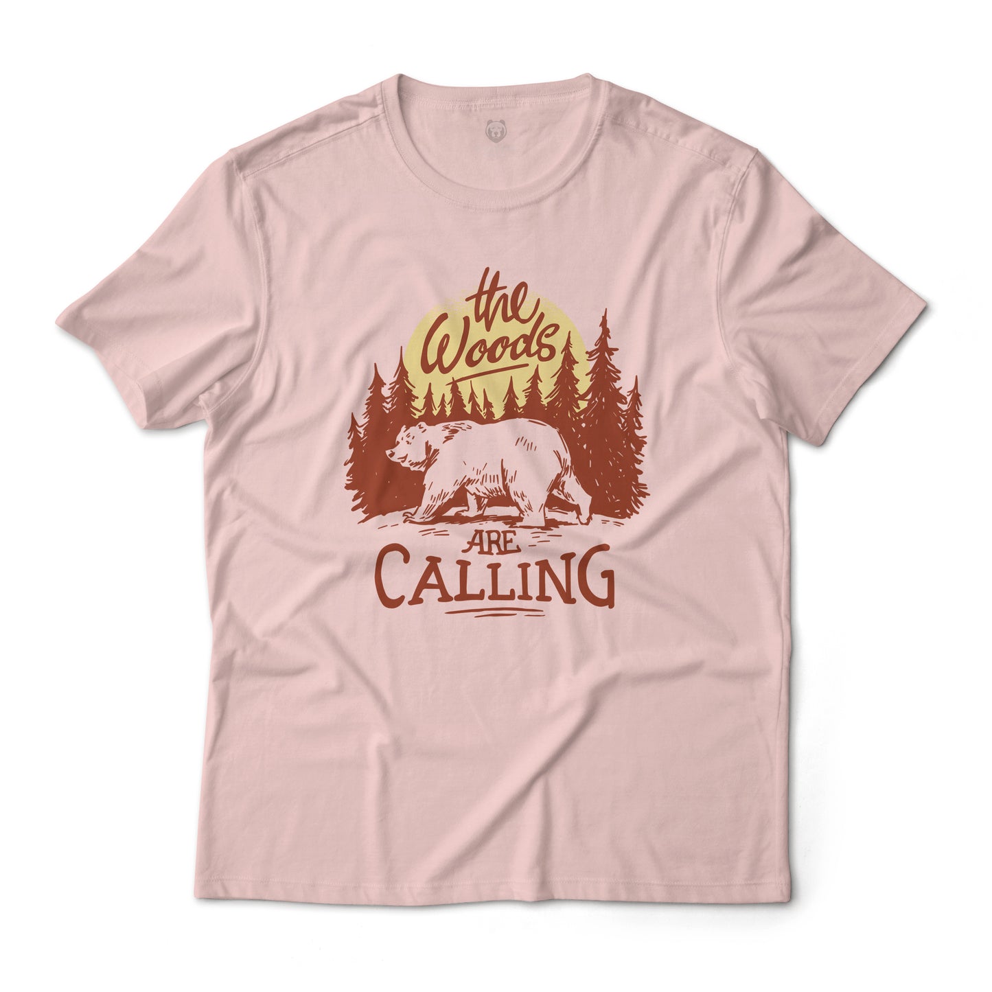 The Woods Are Calling - Adventure Camping Graphic Tee