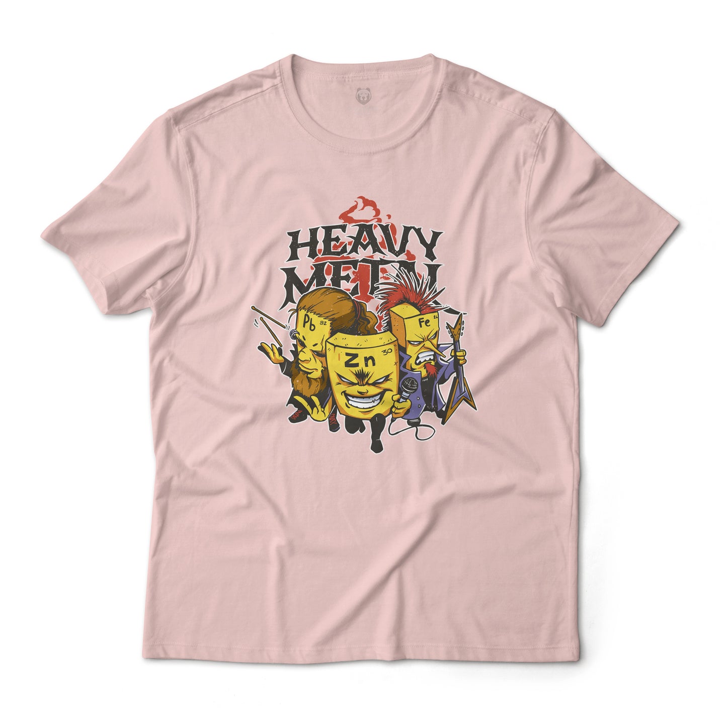 Heavy Metal, Periodic Table Pun Graphic T-Shirt