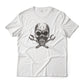 Skull And Wrenches Mechanic Graphic T-Shirt Lightweight Cotton